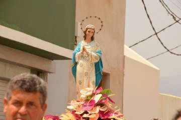San Ignacio de Loyola se despide de sus fiestas en La Majadilla-Telde (Foto Francisco Javier Santana)